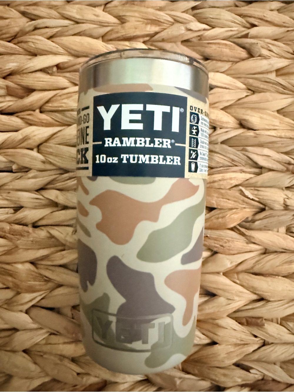 NWT Yeti TAN CAMO Rambler 10oz Tumbler - LIMITED EDITION - Picture 4 of 4